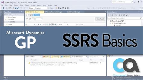 Ssrs 101 The Basics Of Sql Server Reporting Services Youtube