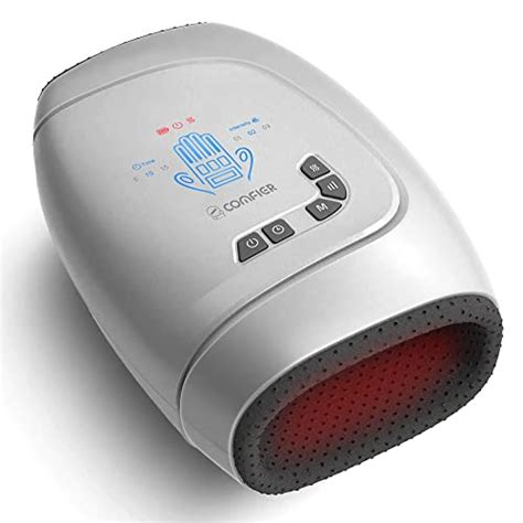 Comfier Hand Massager With Heat Cordless Electric Hand Massager With Compression For Arthritis