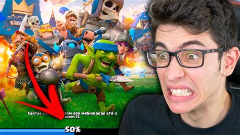 ABRI O CLASH ROYALE PELA PRIMEIRA VEZ DEPOIS DA ATUALIZAÇÃO