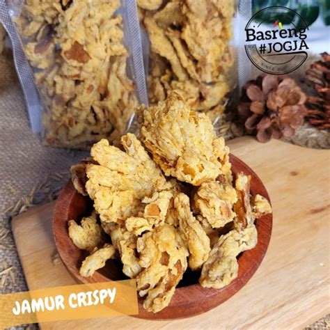 Jual Jamur Tiram Crispy Shopee Indonesia