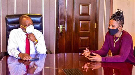 Eric Omondi Meets Cs Kagwe Heres What They Discussed Nairobi News