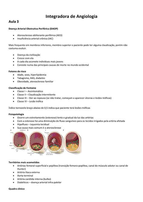 Doença Arterial Obstrutiva Periférica Daop Warning Tt Undefined