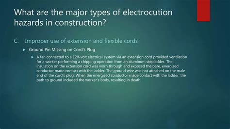 Electrocution hazards 2019 | PPT