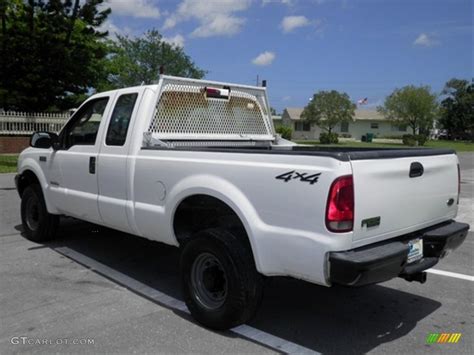 2003 Oxford White Ford F250 Super Duty Xl Supercab 4x4 70618425 Photo