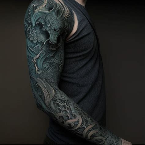 59 Dragon Tattoo Sleeve Ideas - TattooClue.com