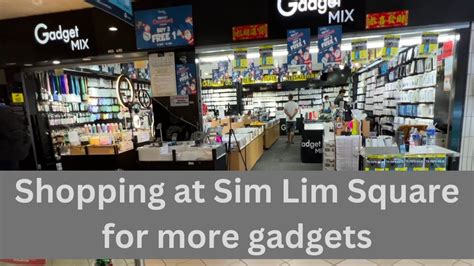 Sim Lim Square And Sim Lim Tower The Ultimate Shopping Destination For