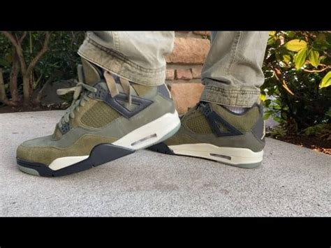 Jordan 4 Retro Craft Medium Olive