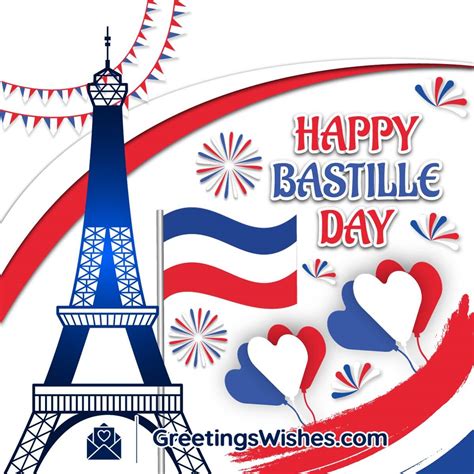 Bastille Day Wishes Messages July Greetings Wishes