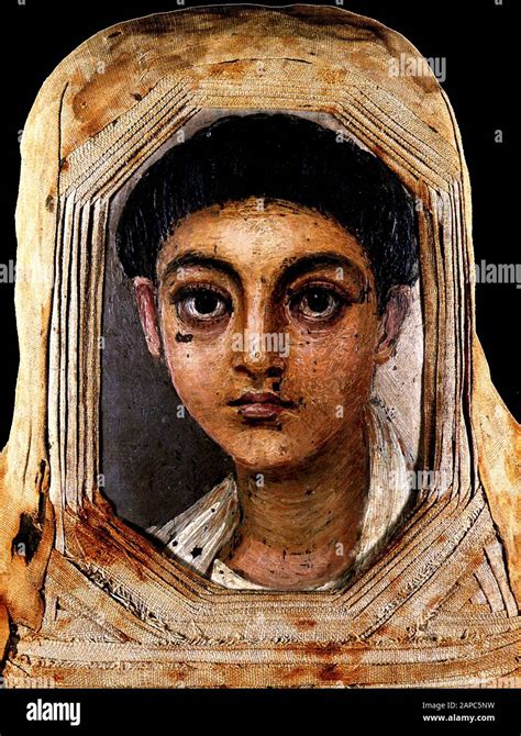 Fayum Portraits Ancient Greek Funeral Paintings From 3rd Century Bc To