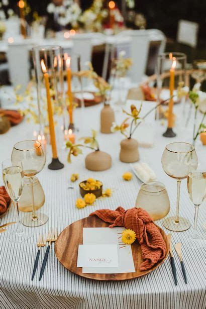 Lovely Table Settings For Weddings To Inspire Your Reception