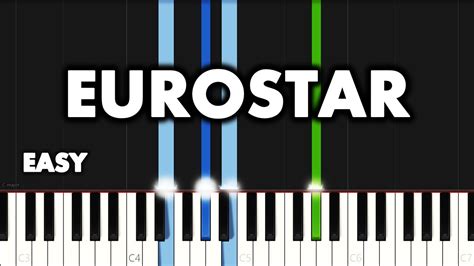 Ninho Eurostar Feat Central Cee Easy Piano Tutorial By Synthly