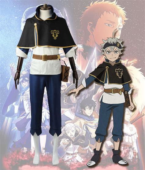 Black Clover Asta Cosplay Costume - Ycosplay