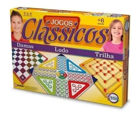 Jogos De Tabuleiro Em Trilha Dama Ludo Cl Ssicos Retr