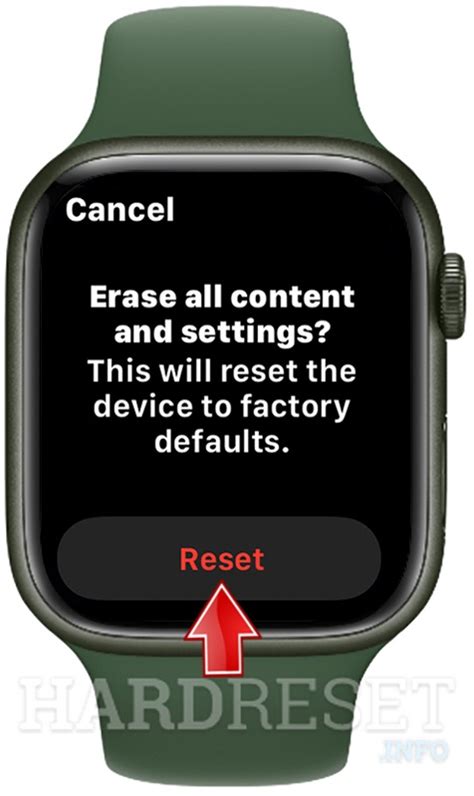 Master Reset APPLE Watch Series 7 45mm, how to - HardReset.info