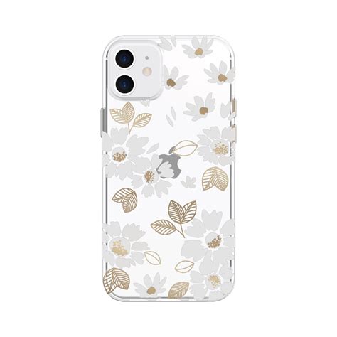 Clear White Floral Phone Case For IPhone 12 IPhone 12 Pro Walmart