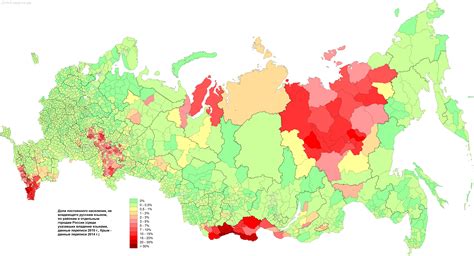 Карта владения русским языком в России: sevabashirov — LiveJournal