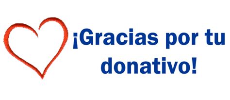 Gracias Por Tu Donativo