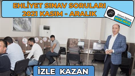 Sinavda Ikan Sorular Kasim Aralik Km Ehliyet Sorular