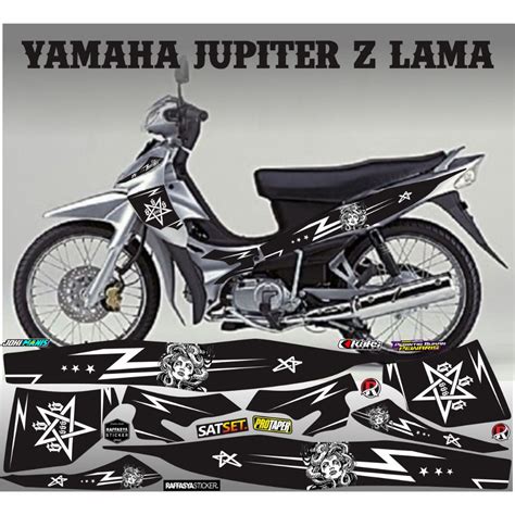 Jual Cod Striping Variasi Yamaha Jupiter Z Old Lama Decal Striping