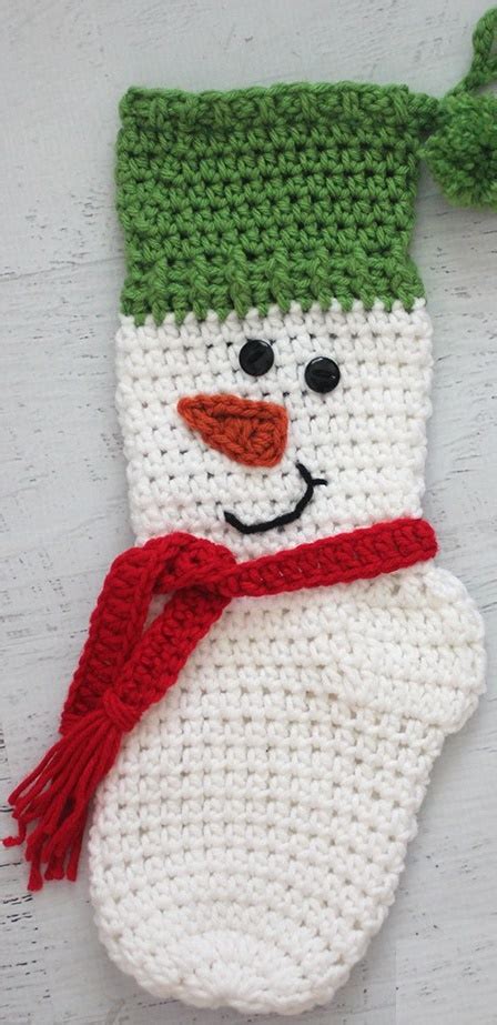 40 All Free Crochet Christmas Stocking Patterns Patterns Hub