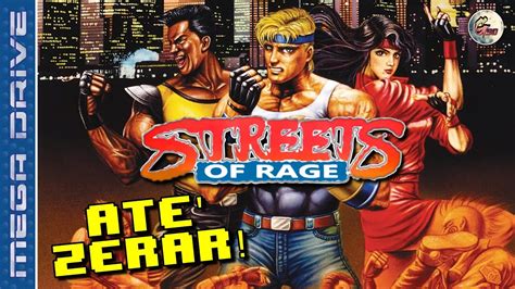 STREETS OF RAGE Mega Drive Gameplay Completa YouTube