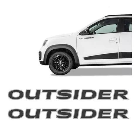 Sticker Renault Sportinox Kwid Outsider E Par De