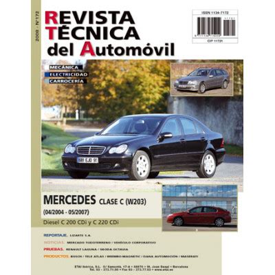 Documentaci N T Cnica Rta Mercedes Classe C Ii Fase