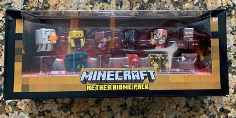 Minecraft Mini Figure Nether Biome Pack Imperfect Packaging