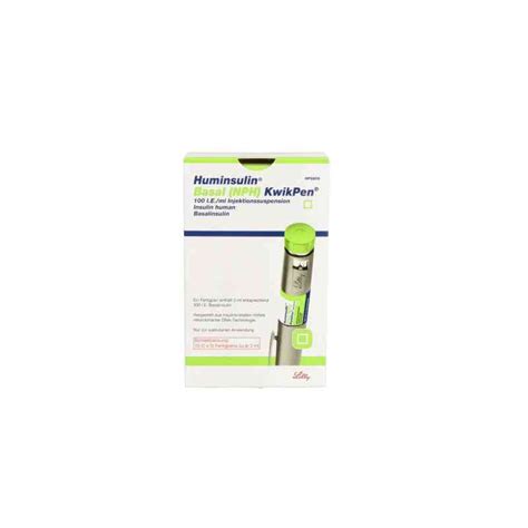 Huminsulin Basal Nph Kwikpen Ml Stk Online G Nstig Kaufen