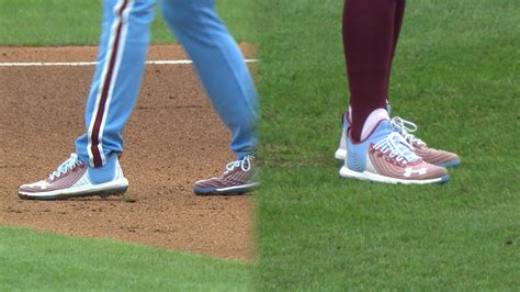 Bryce Harper Gives Alec Bohm A Pair Of His Cleats