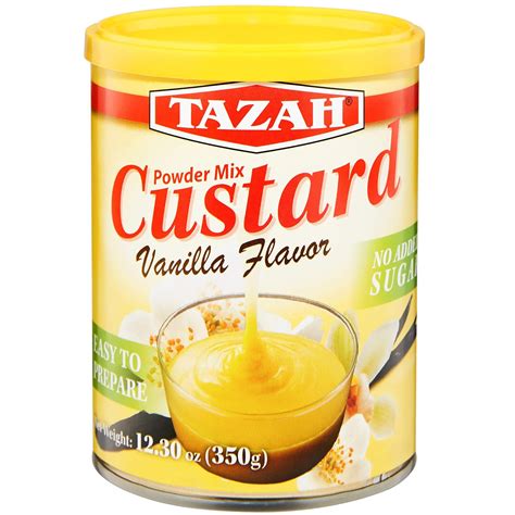 Custard Powder Vanilla Flavor Easy To Prepare Mix No Added