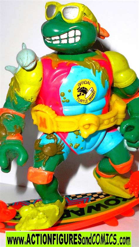 Teenage Mutant Ninja Turtles Michaelangelo Sewer Surfing Tmnt Actionfiguresandcomics