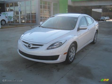 2012 White Platinum Pearl Mazda Mazda6 I Sport Sedan 59478730 Photo 5