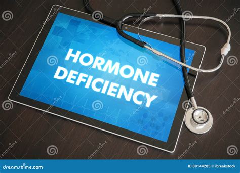 Concept Médical De Diagnostic Dinsuffisance Dhormone La Maladie