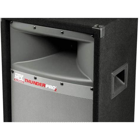 Mtx Tp1200 12 Inch 300 Watt 2 Way Loud Cabinet Tower Professional Dj Pa Loudspeaker Audio System