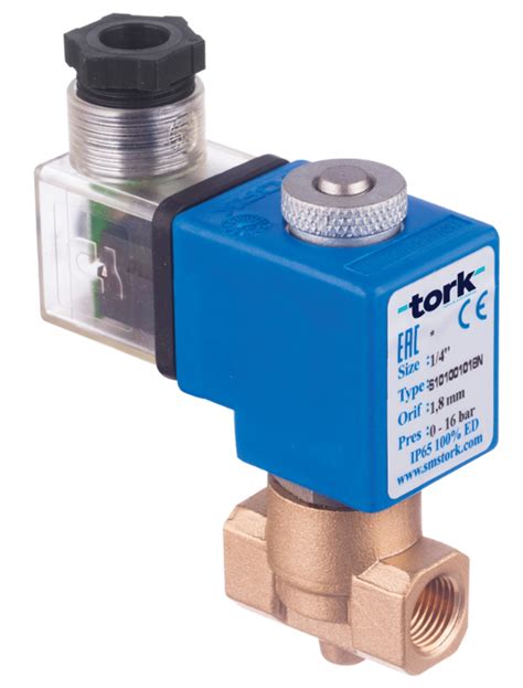 Solenoid Valve For Water TORK T GH101 1 DN 8 24 VAC Bola Systems