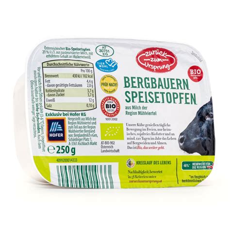 ROKSH Joghurt Topfen ZURÜCK ZUM URSPRUNG Bergbauern Speisetopfen