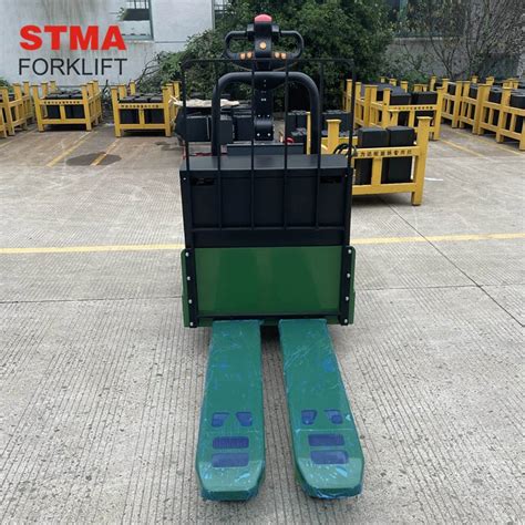 Stma Tonne Kg Capacity Full Electric Pallets Truck With V