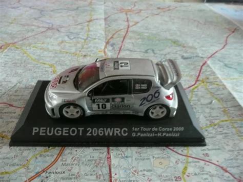 Peugeot Wrc N Tour De Corse Panizzi Ixo Sur Socle