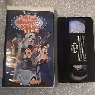 Disney S Mickey S House Of Mouse Villains VHS Clamshell Preowned