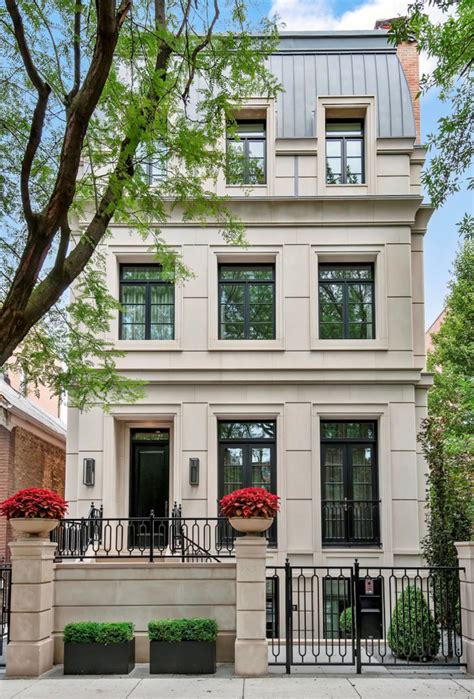 Traditional European Style Newly Constructed Luxury Home In Chicago