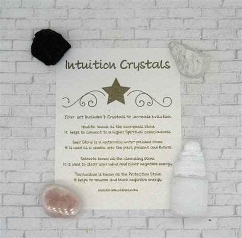 Intuition Crystals, Divination Crystals Psychic Abilities, Third Eye ...