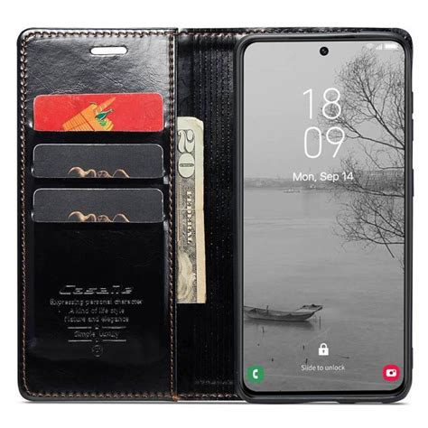 Caseme Wallet Kort Samsung Galaxy S Plus Sort Elgiganten