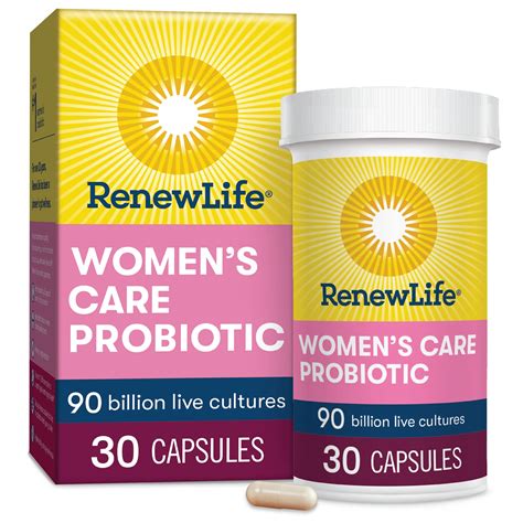 Renew Life Ultimate Flora Womenâs Probiotic 90 Billion Live