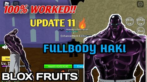 Updated How To Get Fullbody Haki In Blox Fruits Youtube