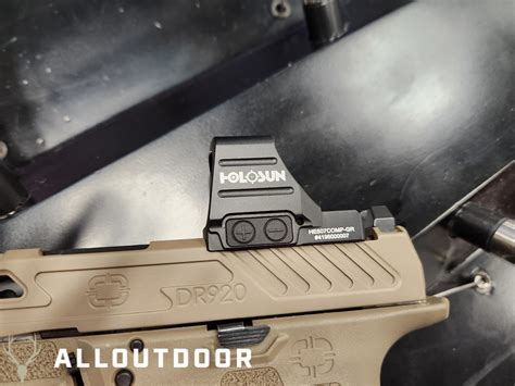 NRAAM 2023 NEW Competition Pistol Dot The Holosun 507Comp Perfect Union