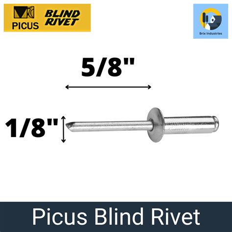 Picus Blind Rivets Original Sold Per Box Size Of Your Choice Lazada Ph