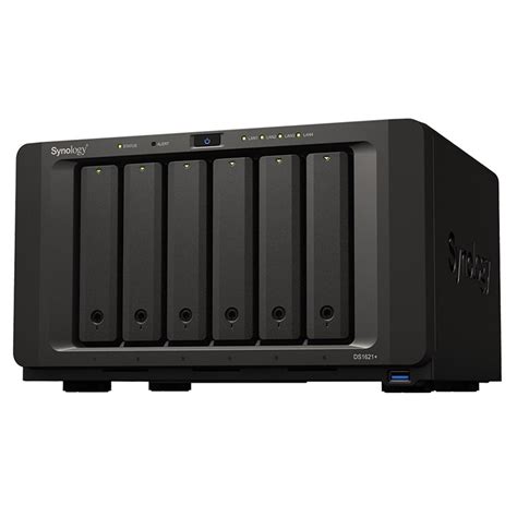 Synology DiskStation DS1621 6 Bay Diskless NAS Ryzen Quad Core 2 2GHz