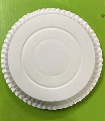 Inch Itc Pe Coated Paper Plate At Rs Piece In Kolkata Id