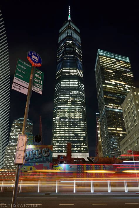 1 Wtc At Church St And Fulton St Bus Stop Rnycpics